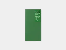 019. Free Diary Weekly   Memo Refill TRAVELER’S notebook