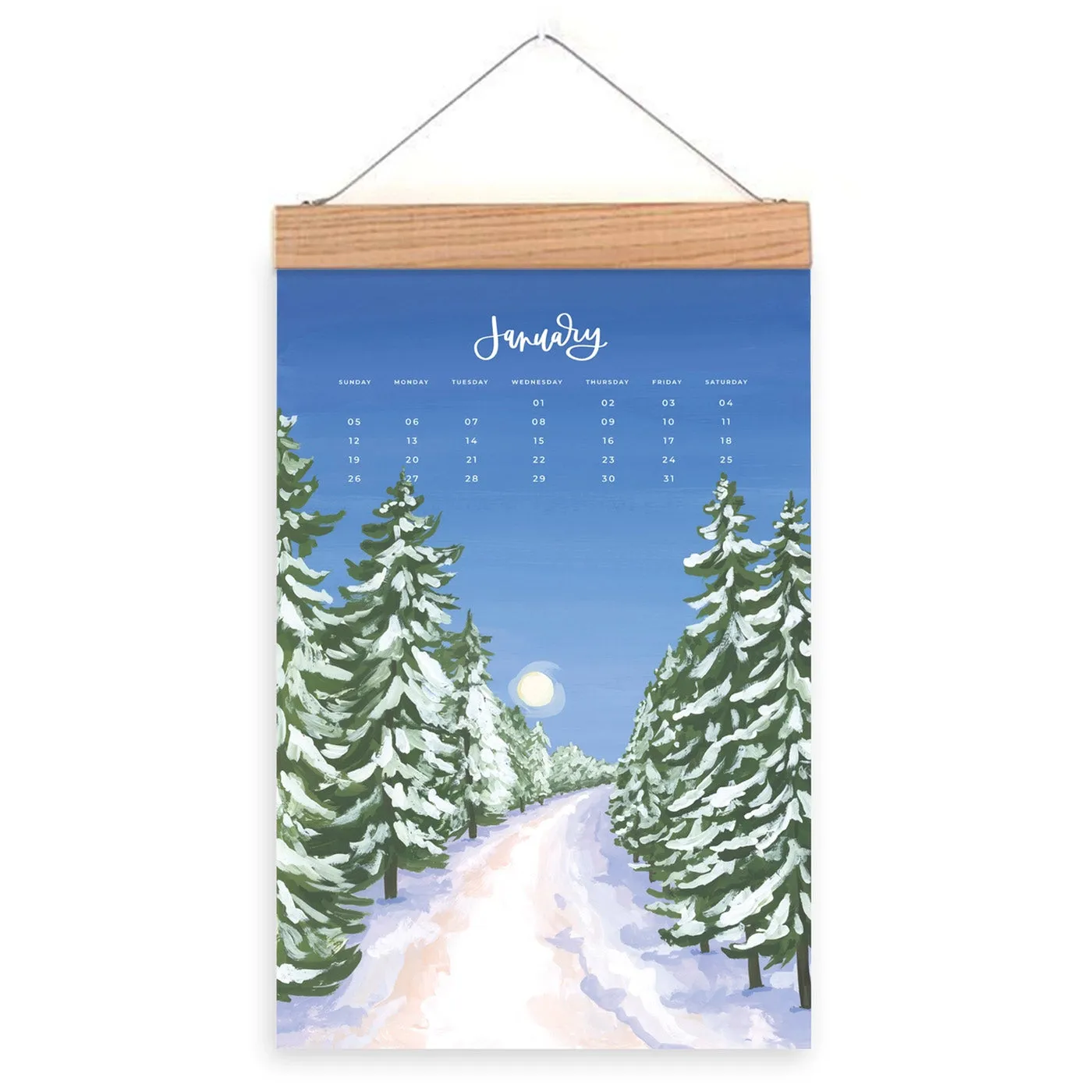 1canoe2 2025 XL Wall Calendar / Natural World