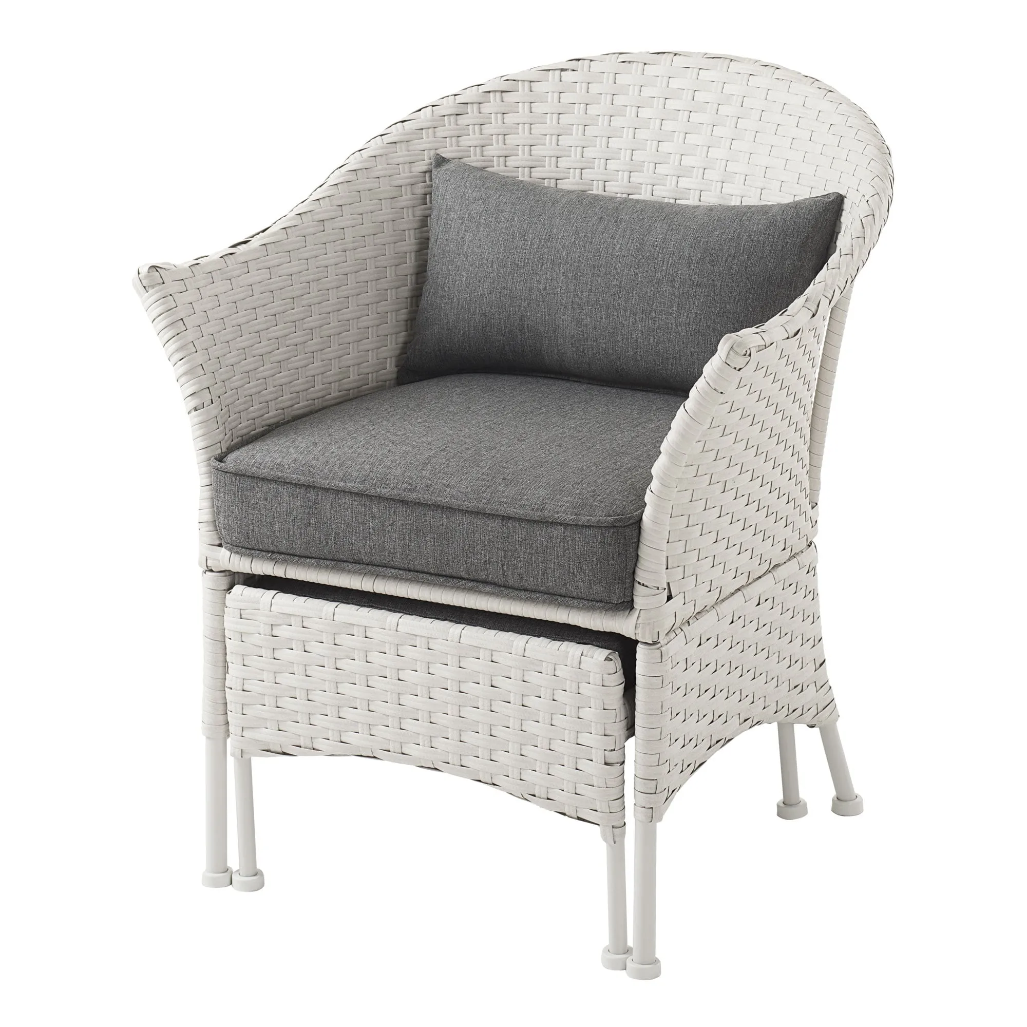 5-Piece Outdoor Wicker Patio Furniture Set