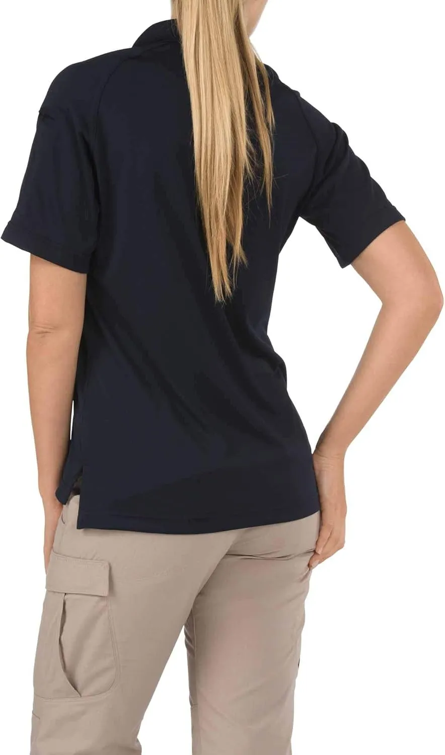 5.11 Tactical Women's Polyester Fabric Performance Short Sleeves Polo Shirt, Style 61165