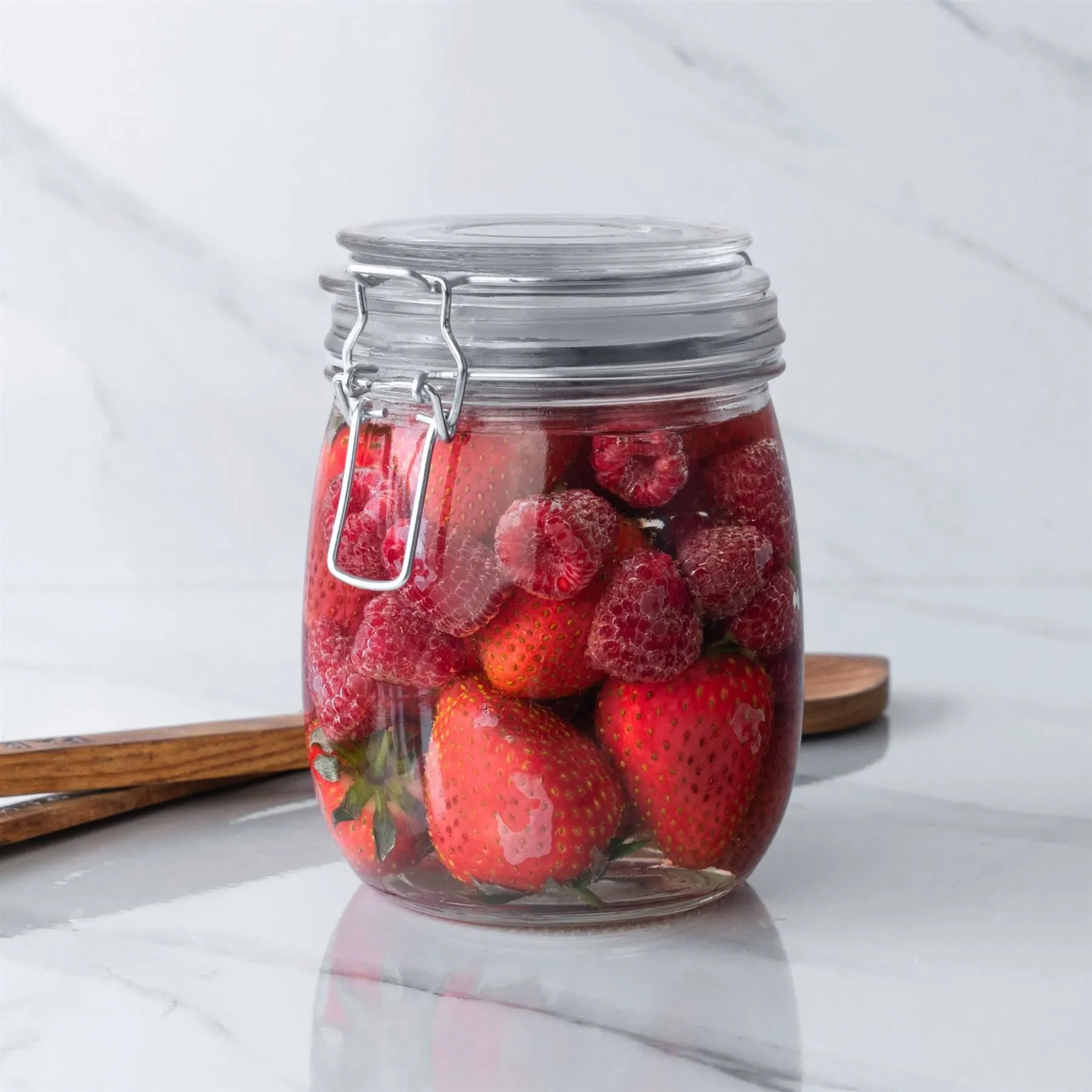 750ml Classic Glass Storage Jars - Pack of 3 - By Argon Tableware
