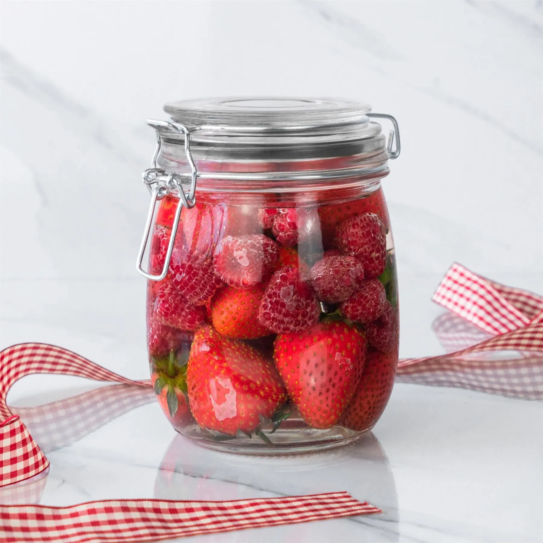 750ml Classic Glass Storage Jars - Pack of 3 - By Argon Tableware