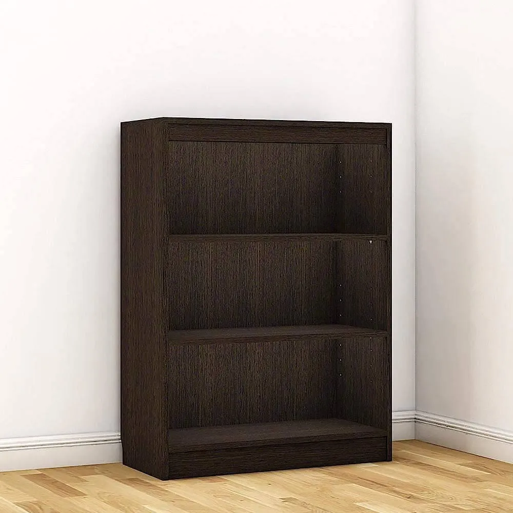 Alpha Bookrack, 4 shelf, 42" high, Classic Wenge