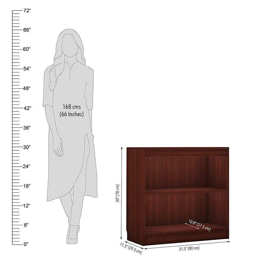 Alpha Bookshelves, Set of 4, Mahogany *Combo Offer*
