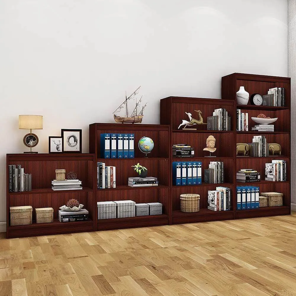 Alpha Bookshelves, Set of 4, Mahogany *Combo Offer*