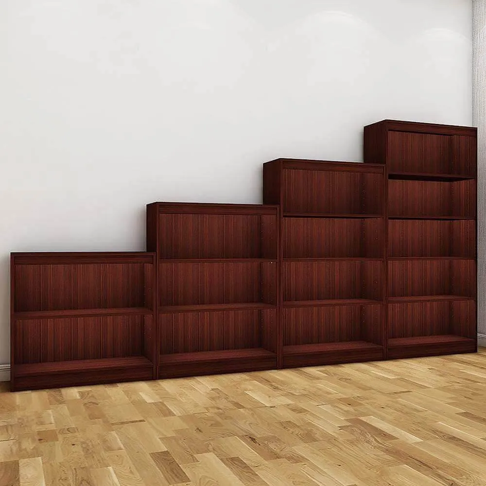 Alpha Bookshelves, Set of 4, Mahogany *Combo Offer*