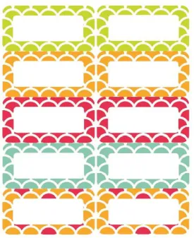 Avery Sticky Labels 2x4 | By The Sea | UPRINT | Schoolgirl Style
