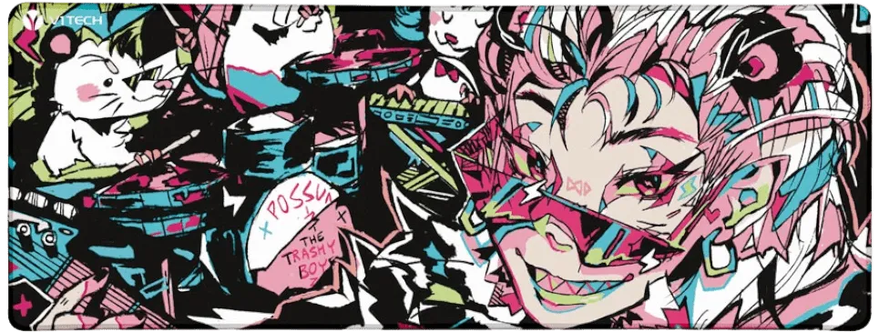 Awesome Possum Large Mouse Pad