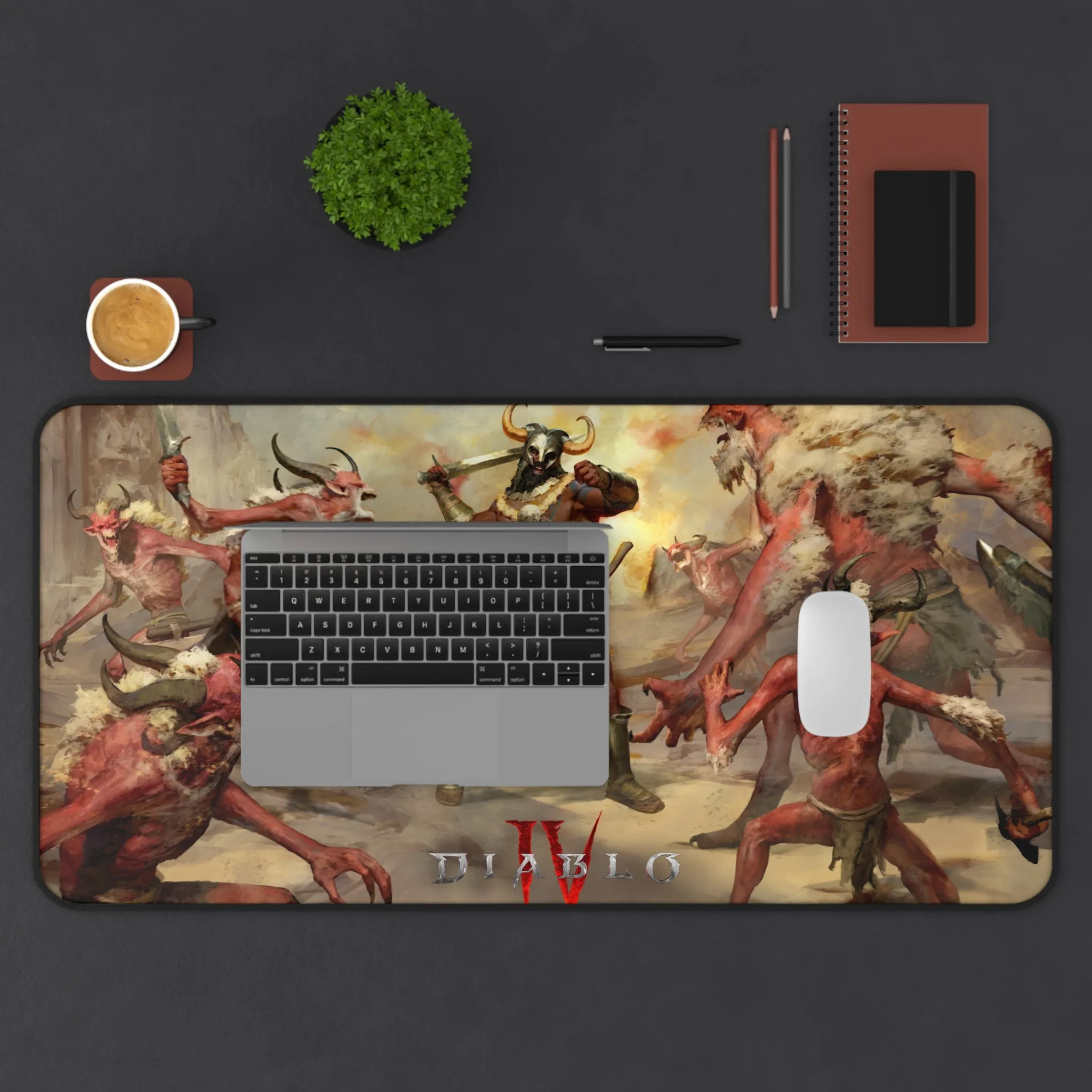 barbarian Desk Mat