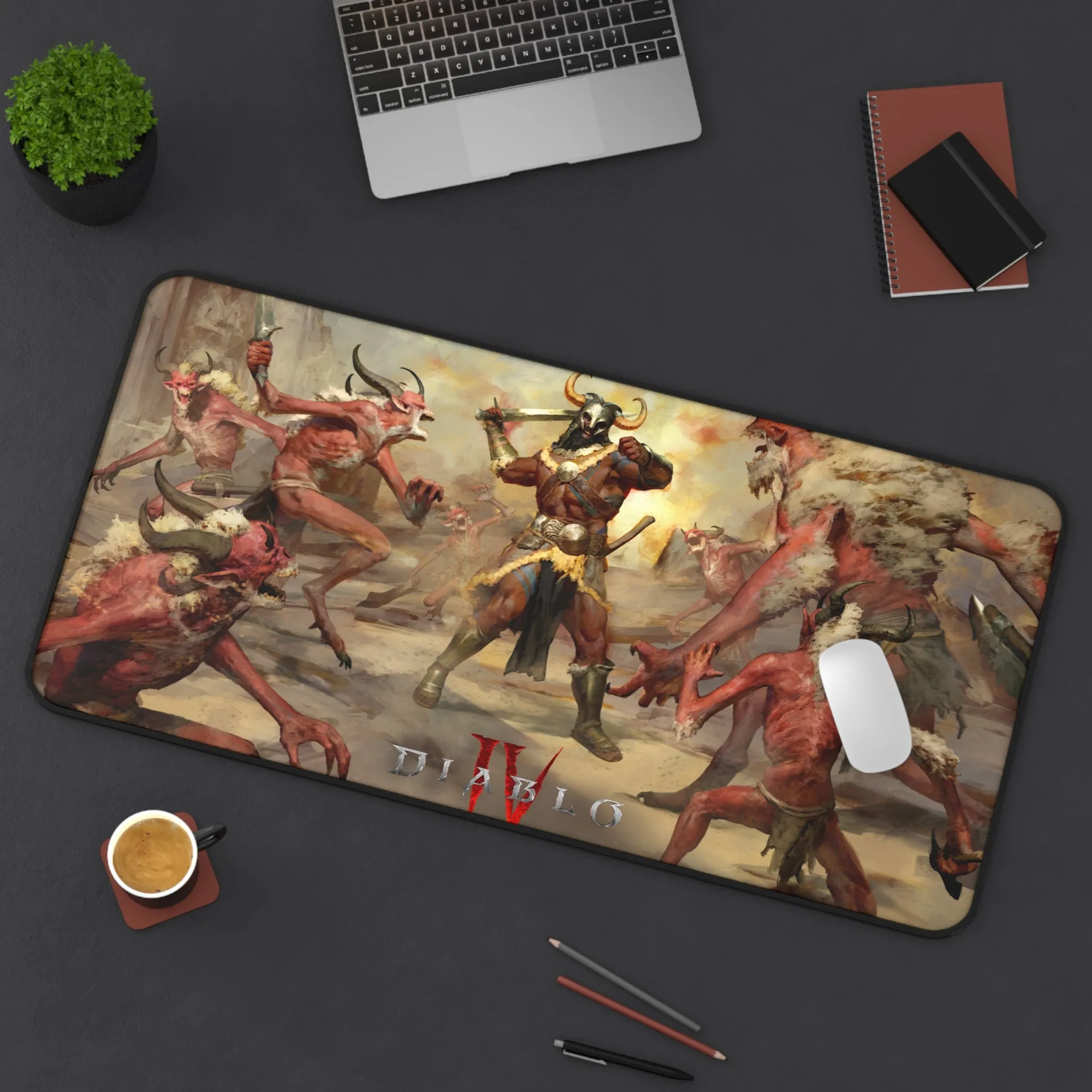 barbarian Desk Mat