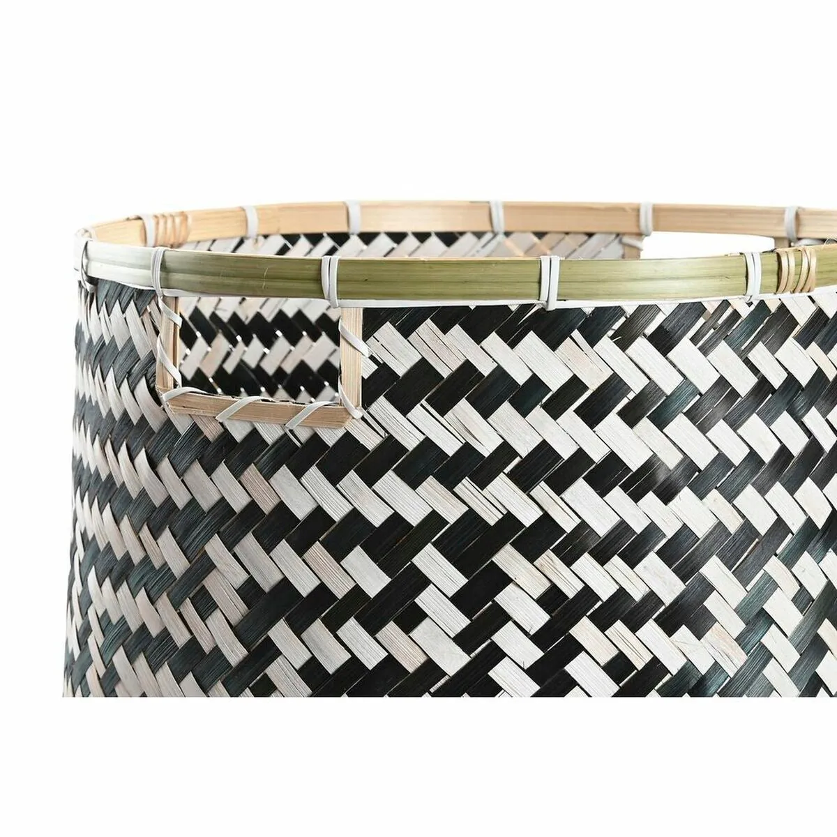 Basket set DKD Home Decor Colonial Bamboo (40 x 40 x 39 cm)