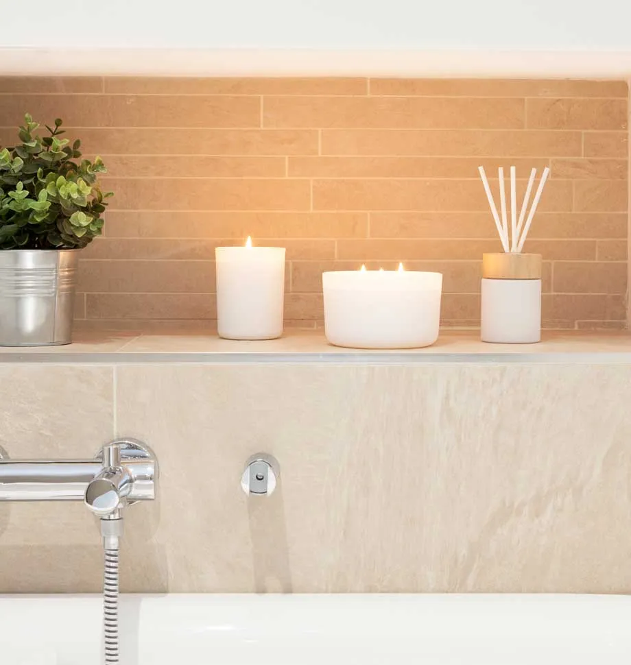 Bathroom Candle With Gift Box