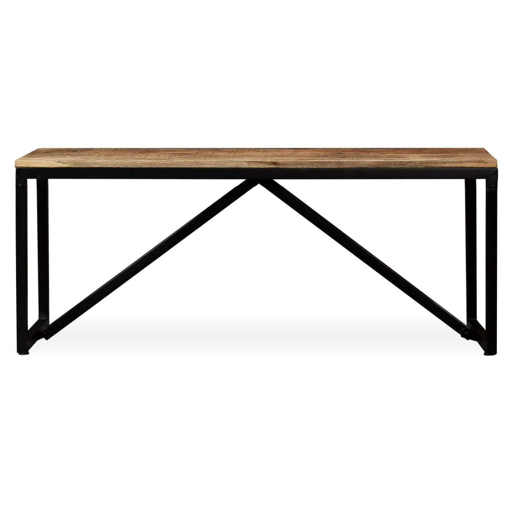 Bench Solid Mango Wood 110x35x45 cm