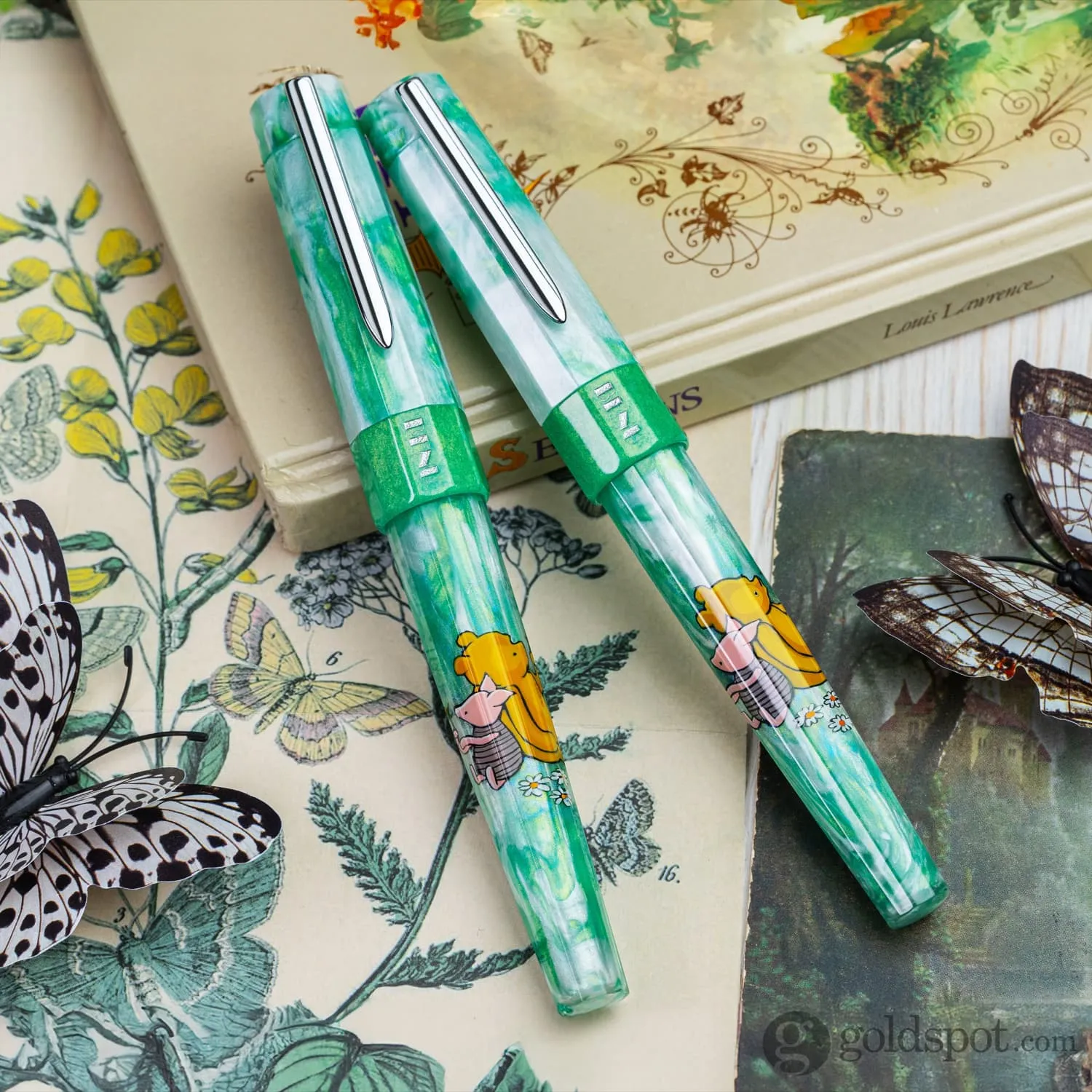 Benu Euphoria Fountain Pen in Honey Pals