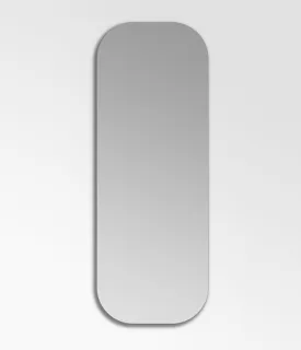 Birch Rounded Rectangle Frameless Mirrors
