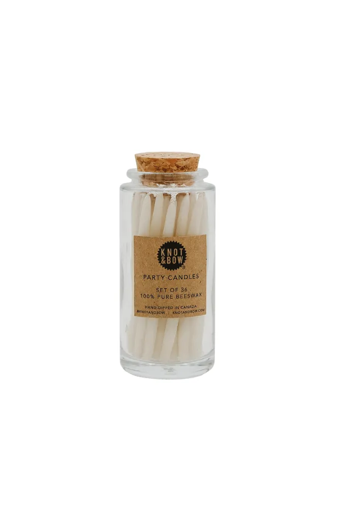 Birthday Candles in a Jar-FINAL SALE