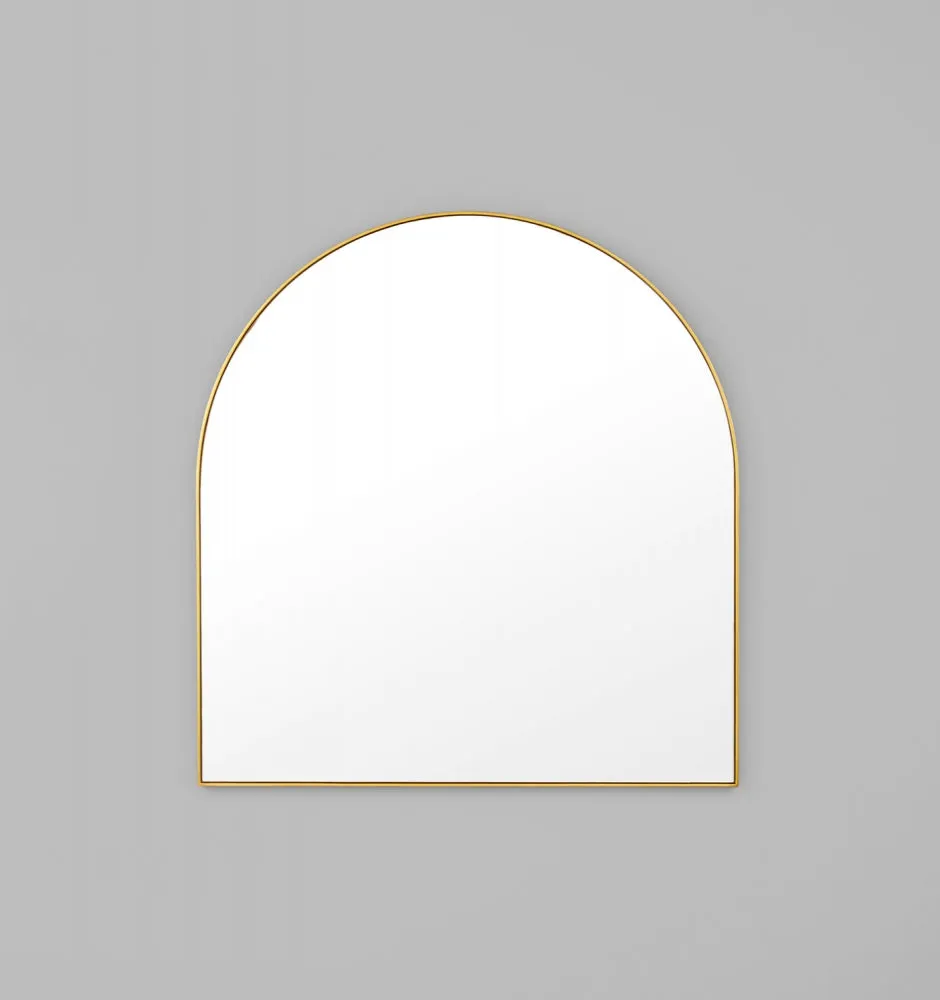 BJORN ARCH MIRROR BRASS