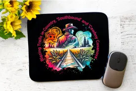 Blazing Trails in Country mouse pad, Western mouse pad, Country music mouse pad