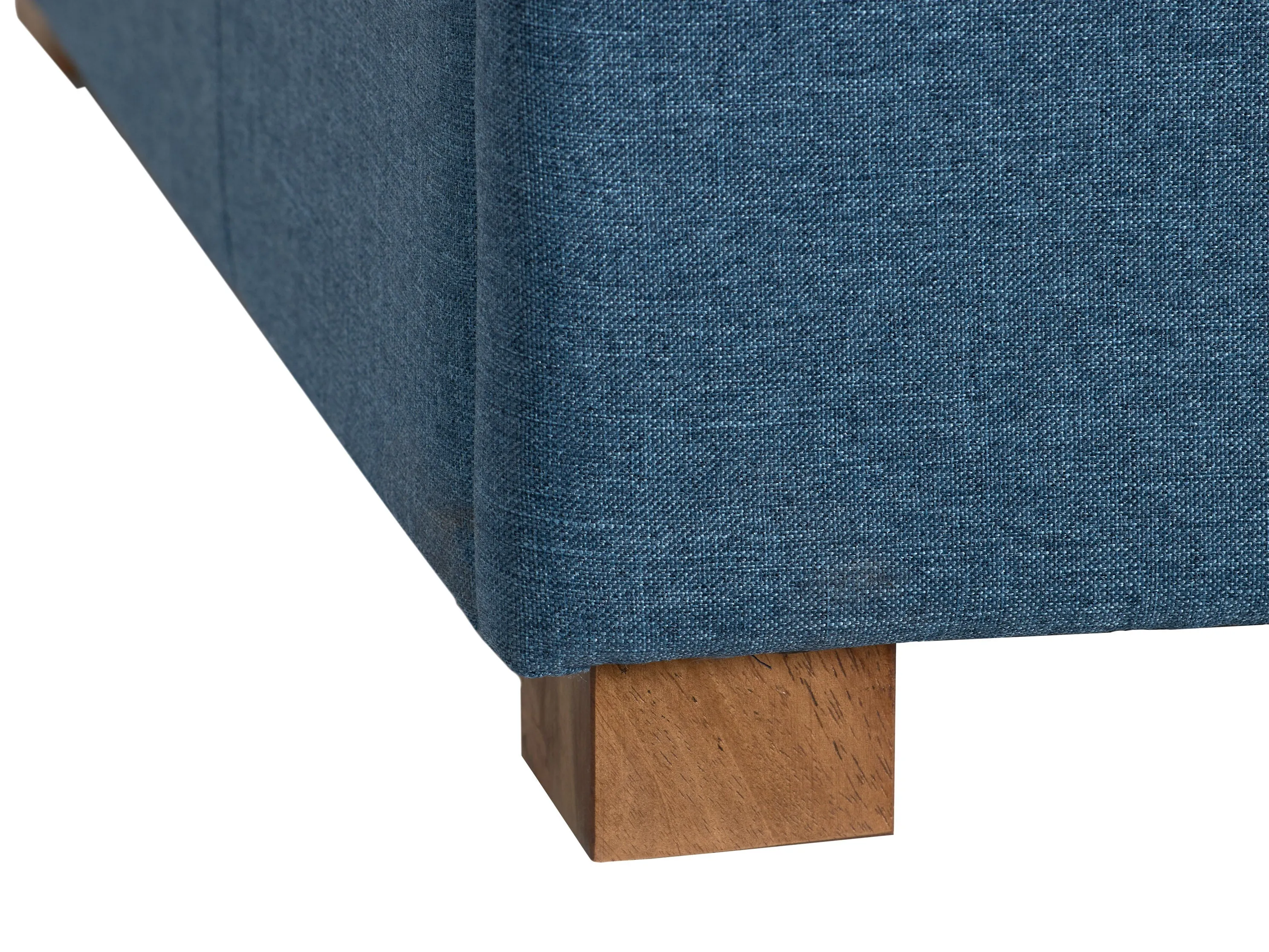 Blue Double Storage Ottoman