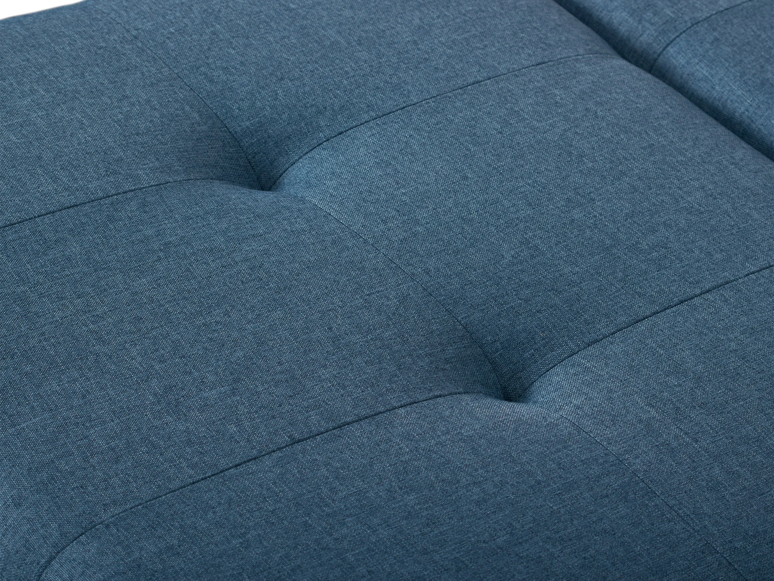 Blue Double Storage Ottoman