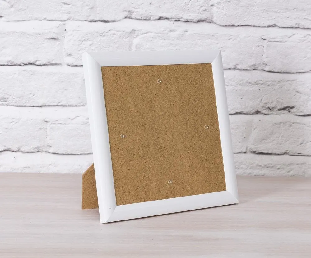 CCKF18-1 Crystal Art Card Frame - White