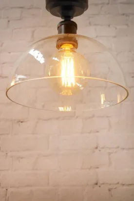 Dome Glass Ceiling Light