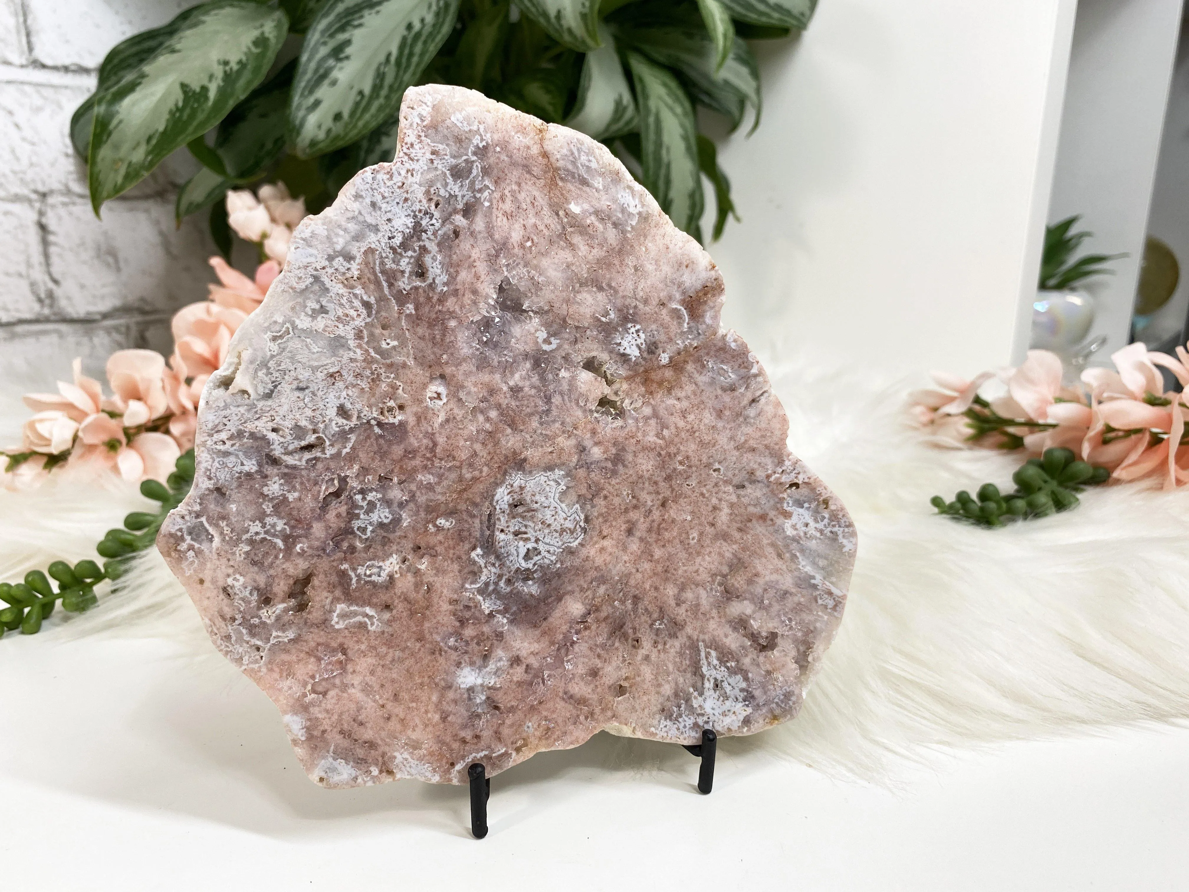 Easel Metal Crystal Display Stands