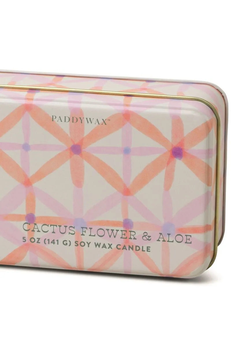 Everyday Candle Tin - Cactus Flower   Aloe