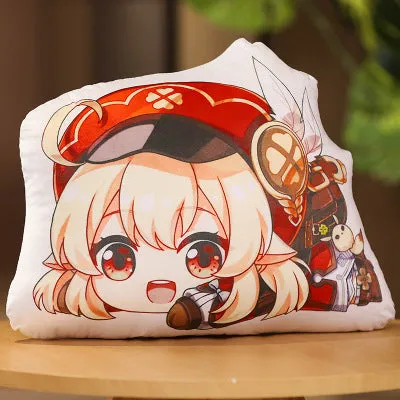 Genshin Impact Character Style Plush Pillows