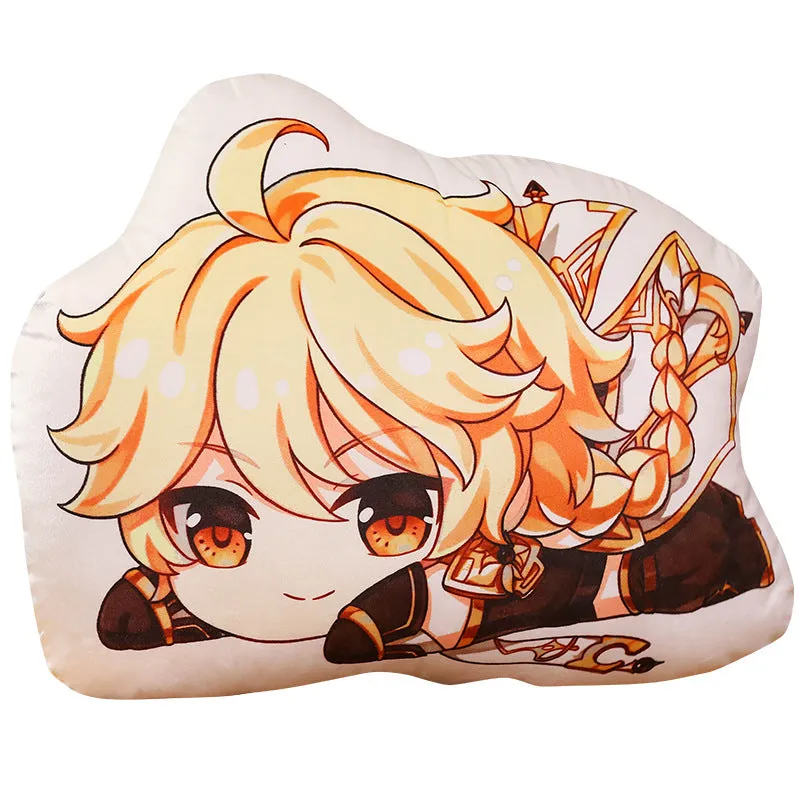 Genshin Impact Character Style Plush Pillows