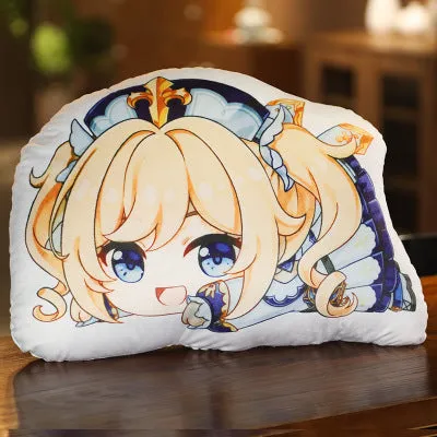 Genshin Impact Character Style Plush Pillows