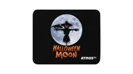 Halloween Moon Scarecrow Mouse Pad