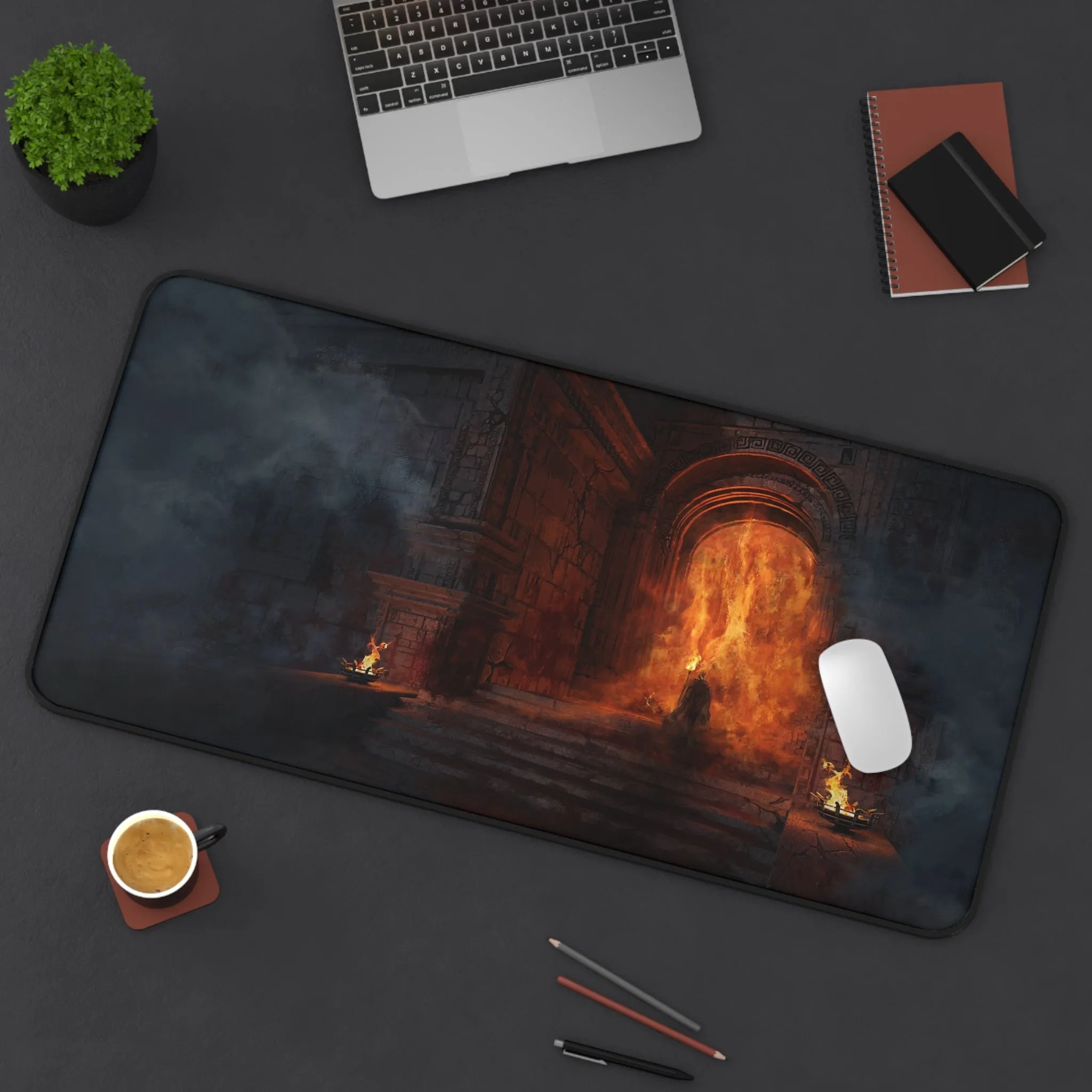 Hell Open Desk Mat