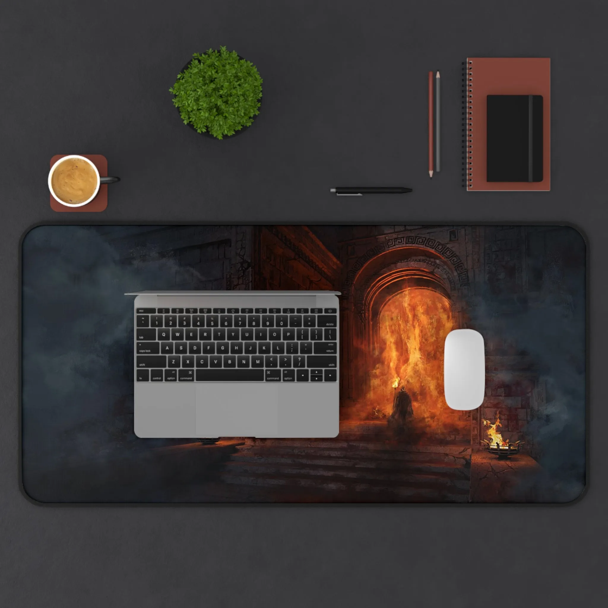 Hell Open Desk Mat