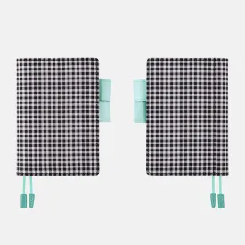 Hobonichi 2024 A6 Planner Cover [Gingham Black]