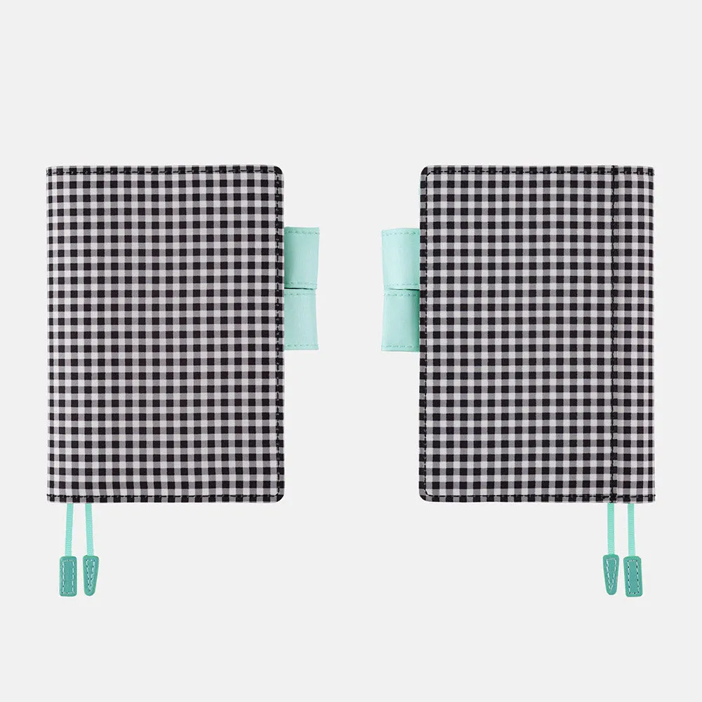 Hobonichi 2024 A6 Planner Cover [Gingham Black]