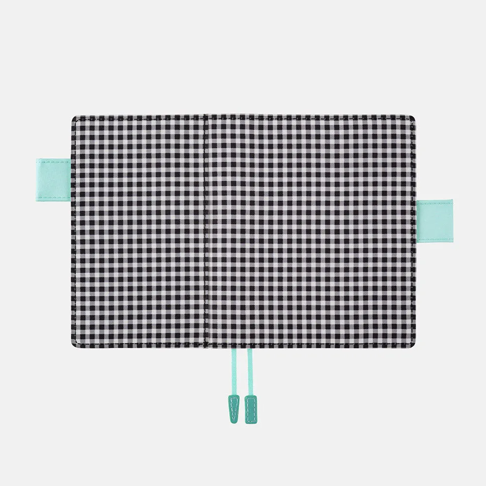 Hobonichi 2024 A6 Planner Cover [Gingham Black]