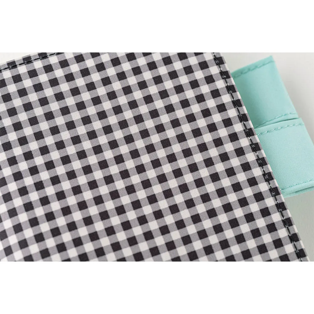 Hobonichi 2024 A6 Planner Cover [Gingham Black]
