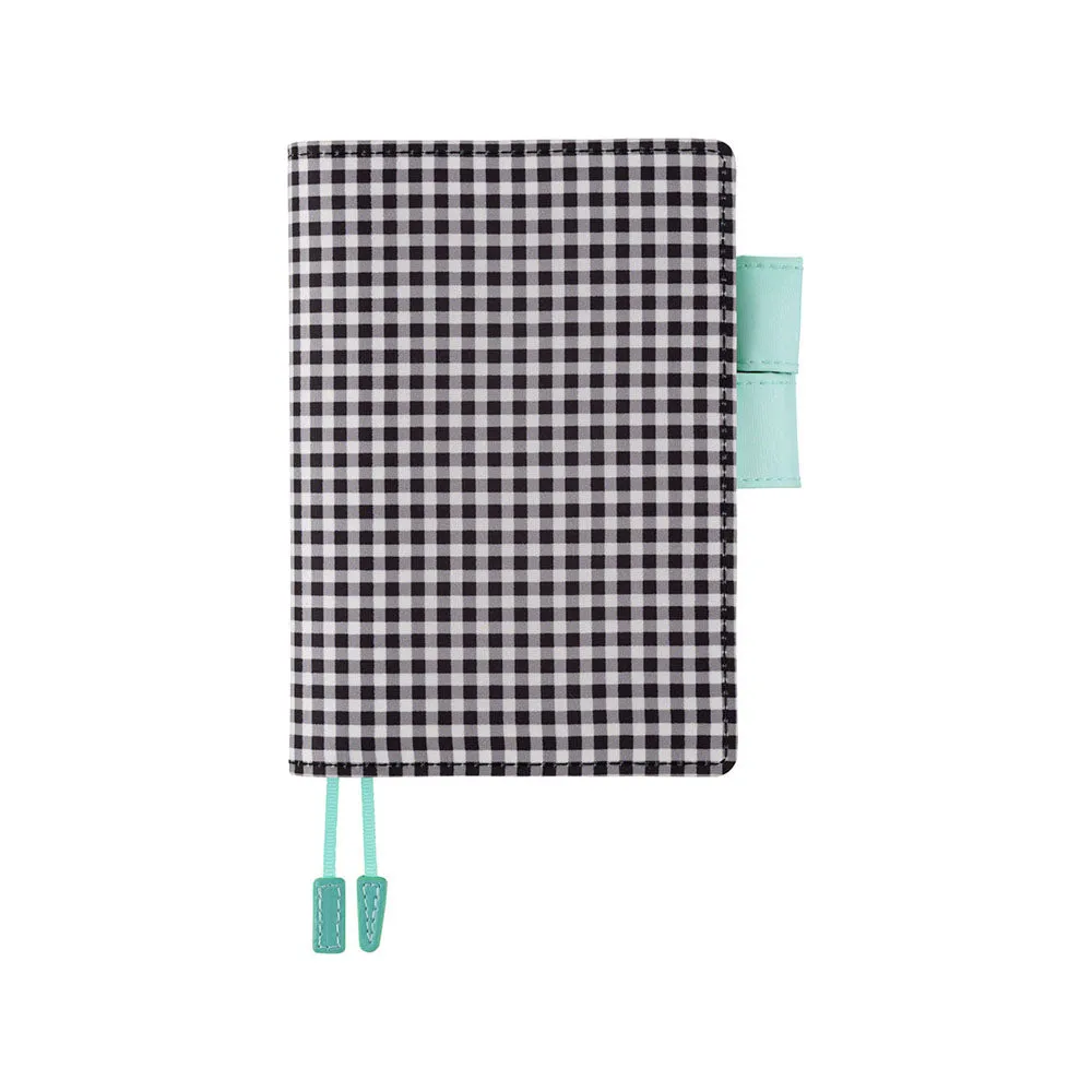 Hobonichi 2024 A6 Planner Cover [Gingham Black]