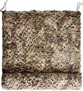iunio Camo Netting Camouflage Netting, 10ft10ft, 10x20ft, 20ft20ft, Mesh Backing Oxford Fabric Camo Net Military Surplus, Hunting Blind for Deer Stand, Party Decorations, Photograph and Car Cover