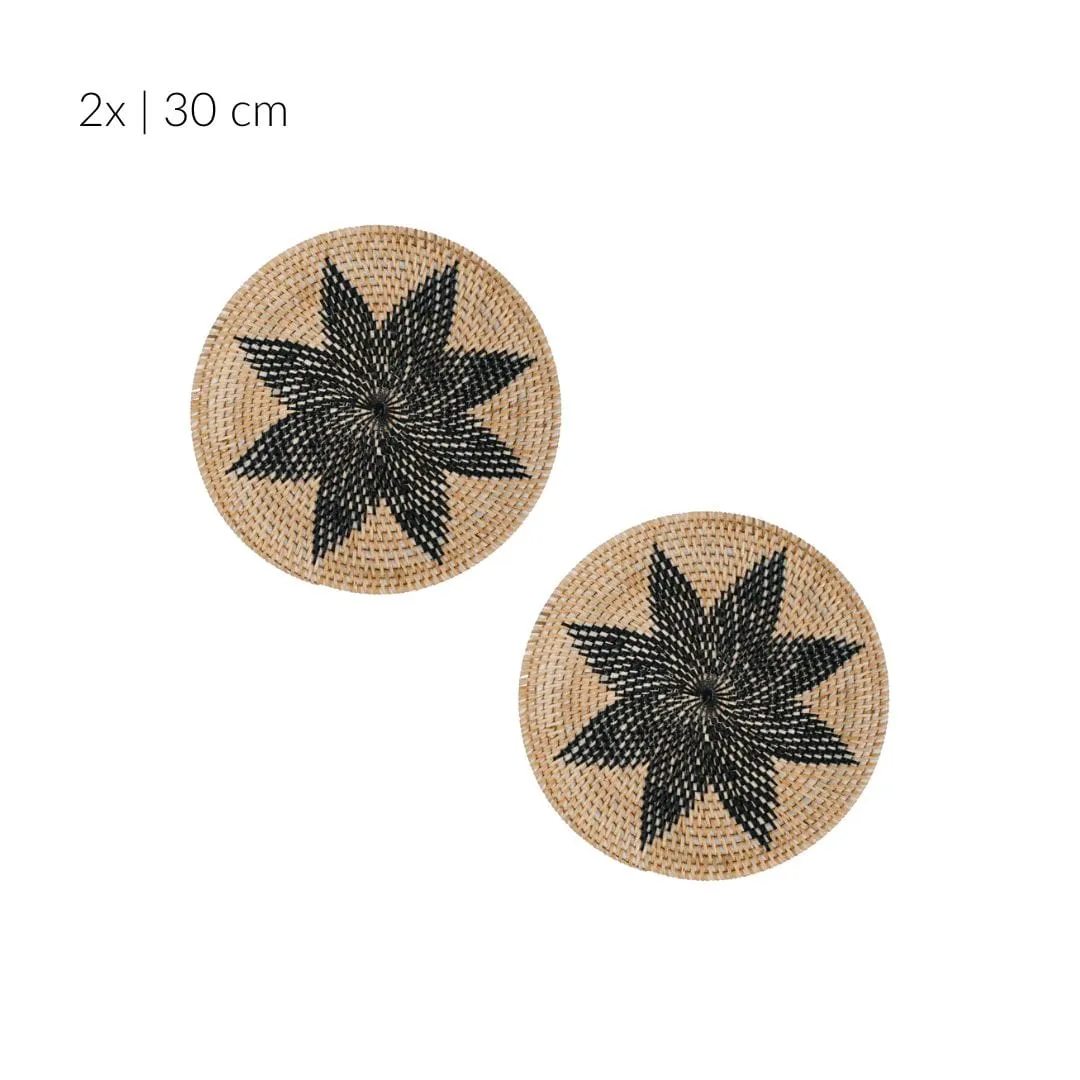 Lontar Wall Deco | Set of 4