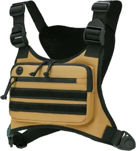 Minimalist Chest Bag For Men and Women, Chest Bag Vest For Running, Cycling. EDC Chest Pack Rig For Sports and Workouts