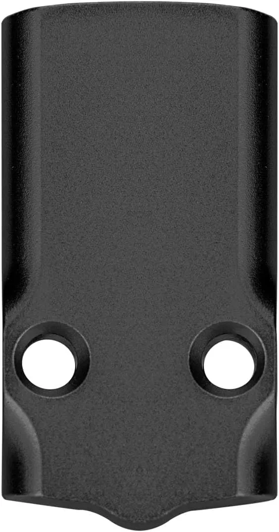 NDZ Performance MOS Optic Cover Plate for Glock 43X & Glock 48, Anodized Aluminum with Color Filled Engraving, Made in USA - Choose Image & Engraving Color