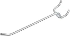 Neiko 53100A 4 Inch Heavy Duty Pegboard Hooks Kit, 50 Pack, 1/8" Peg Hooks for 1 Spaced Pegboards, Utility Hooks for Wall Organizing in Home or Garage