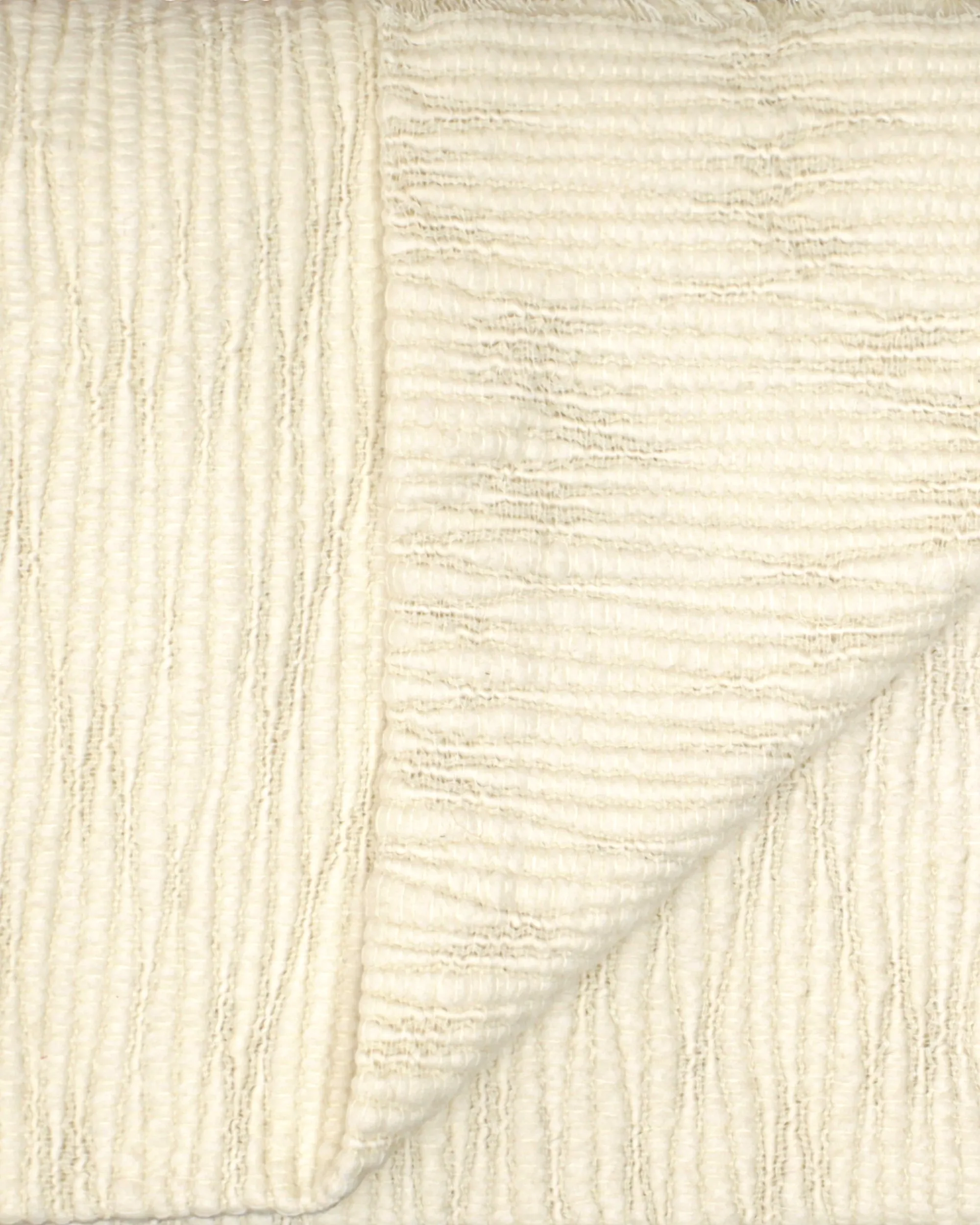 Ori Wool Throw - Cream