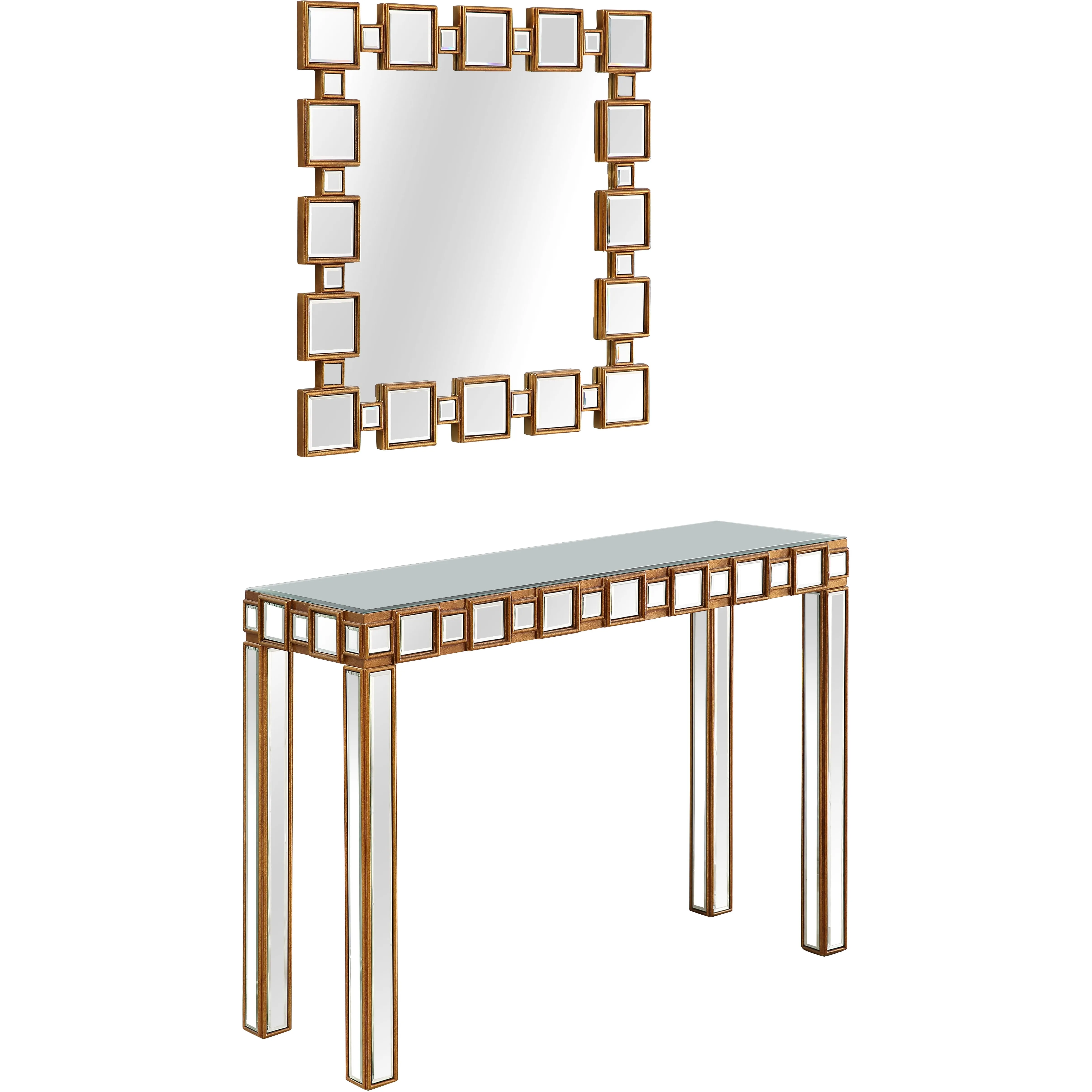 Orion Wall Mirror & Console