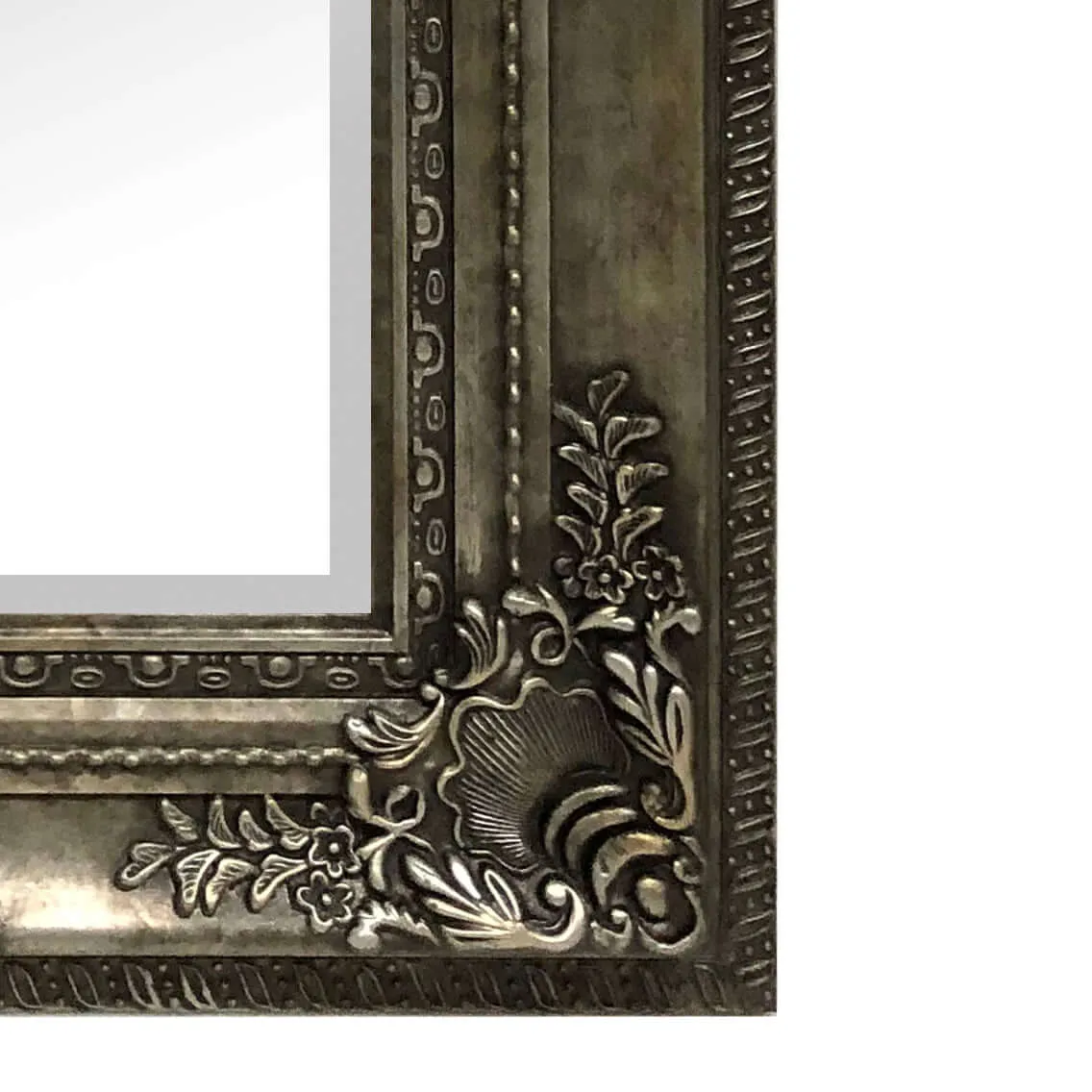 Ornate Antique Style Framed Leaner Mirror 180cm