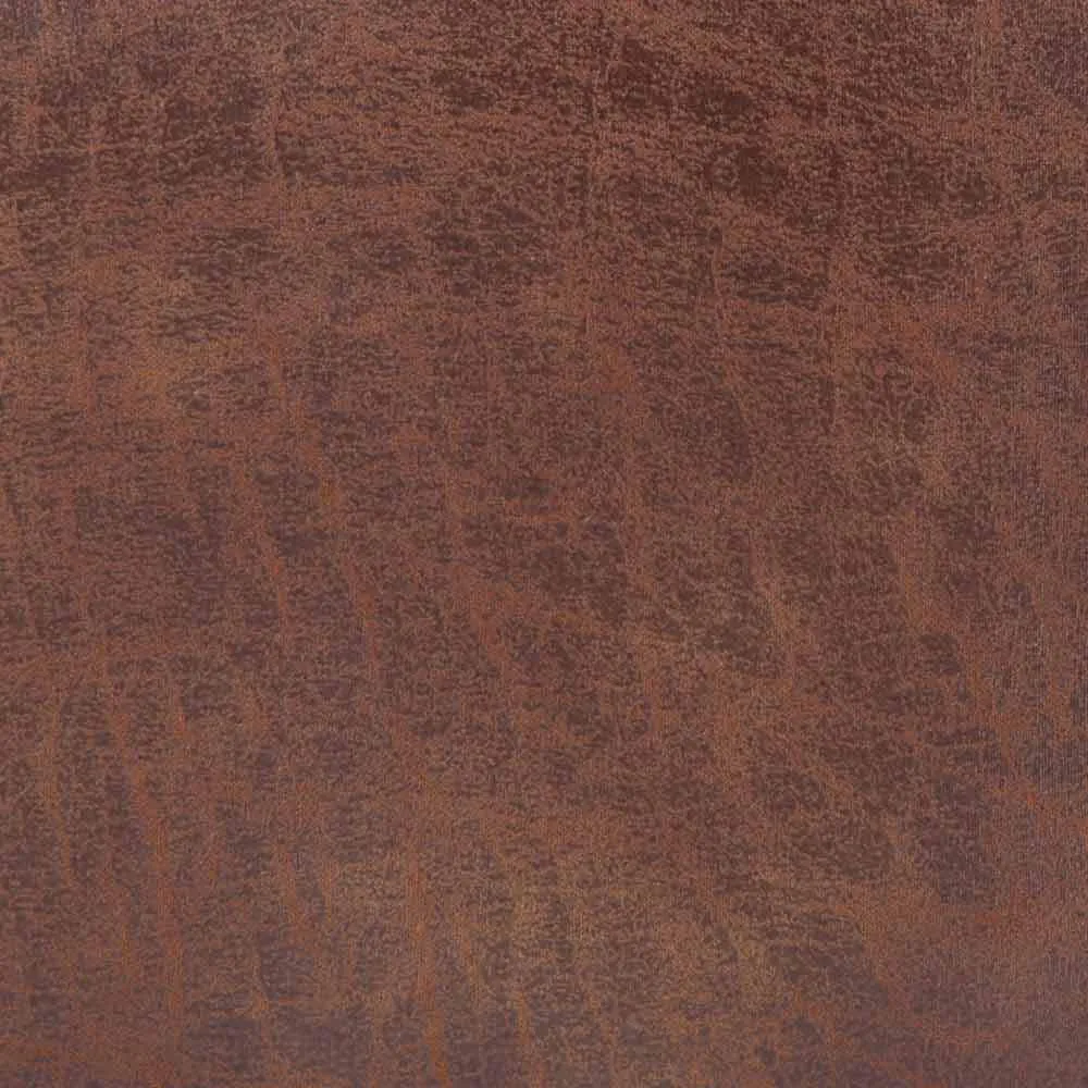Owen Small Rectangular Storage Ottoman in Distressed Vegan Leather