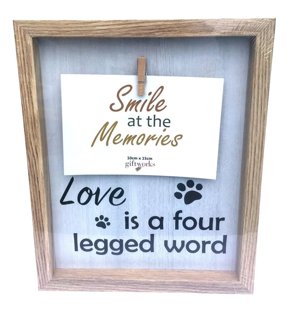 Pet Clip Wooden Photo Frame