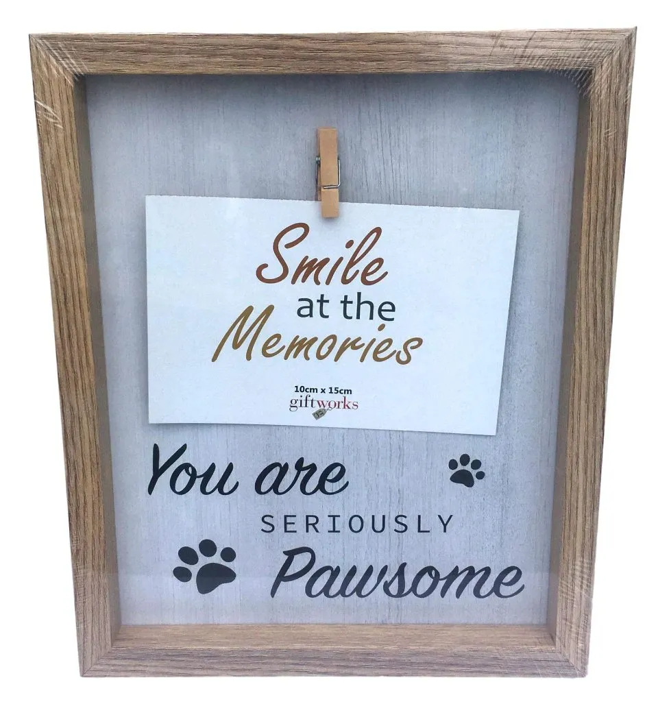 Pet Clip Wooden Photo Frame